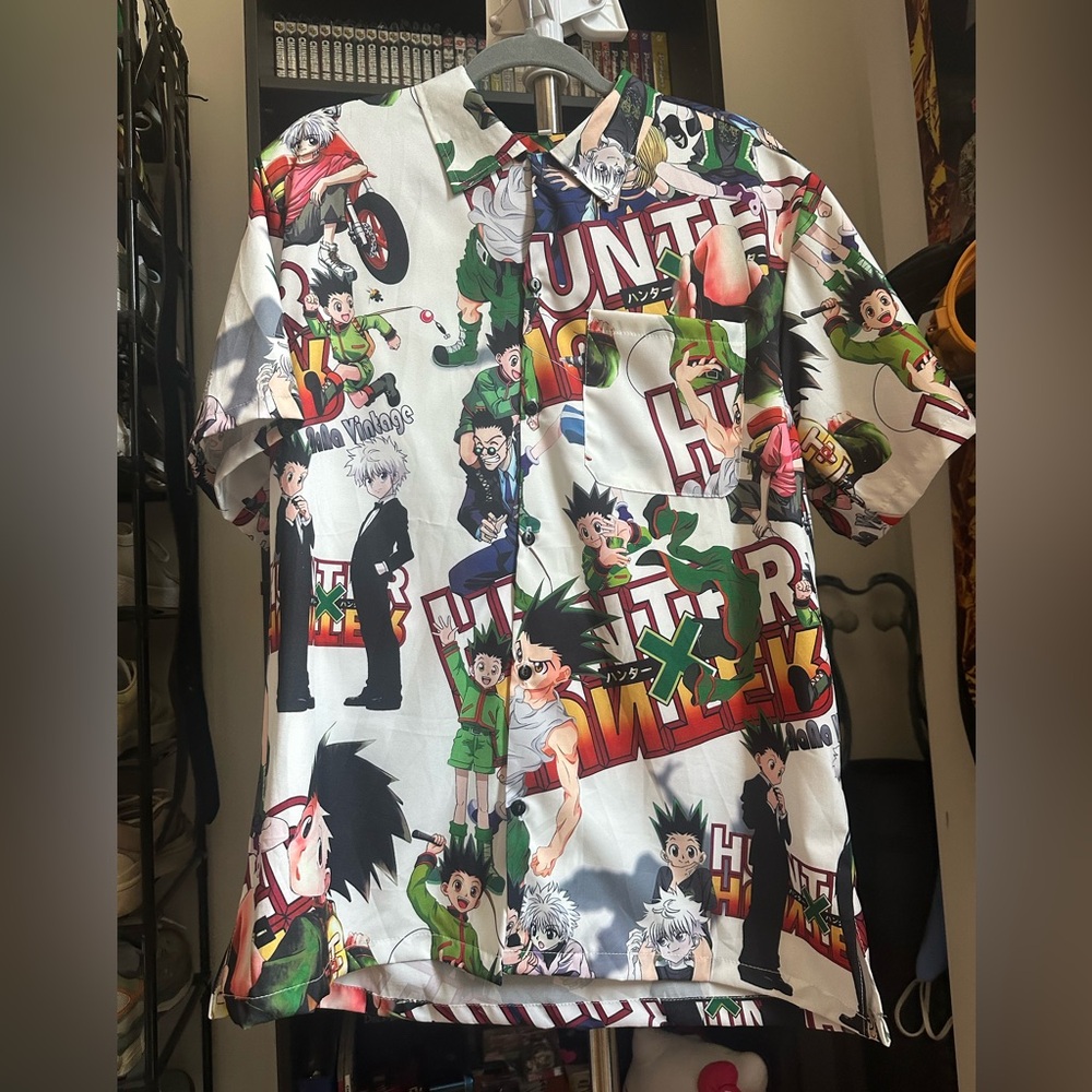 Hunter X Hunter Button Up Shirt